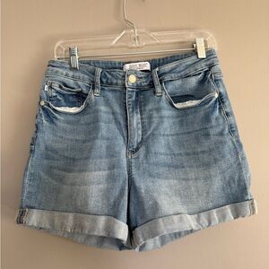 Judy Blue Women's Light Blue Jean Shorts